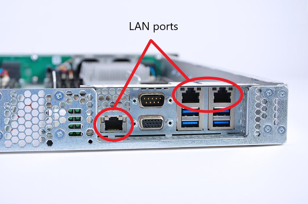 how to use lan cable on pc